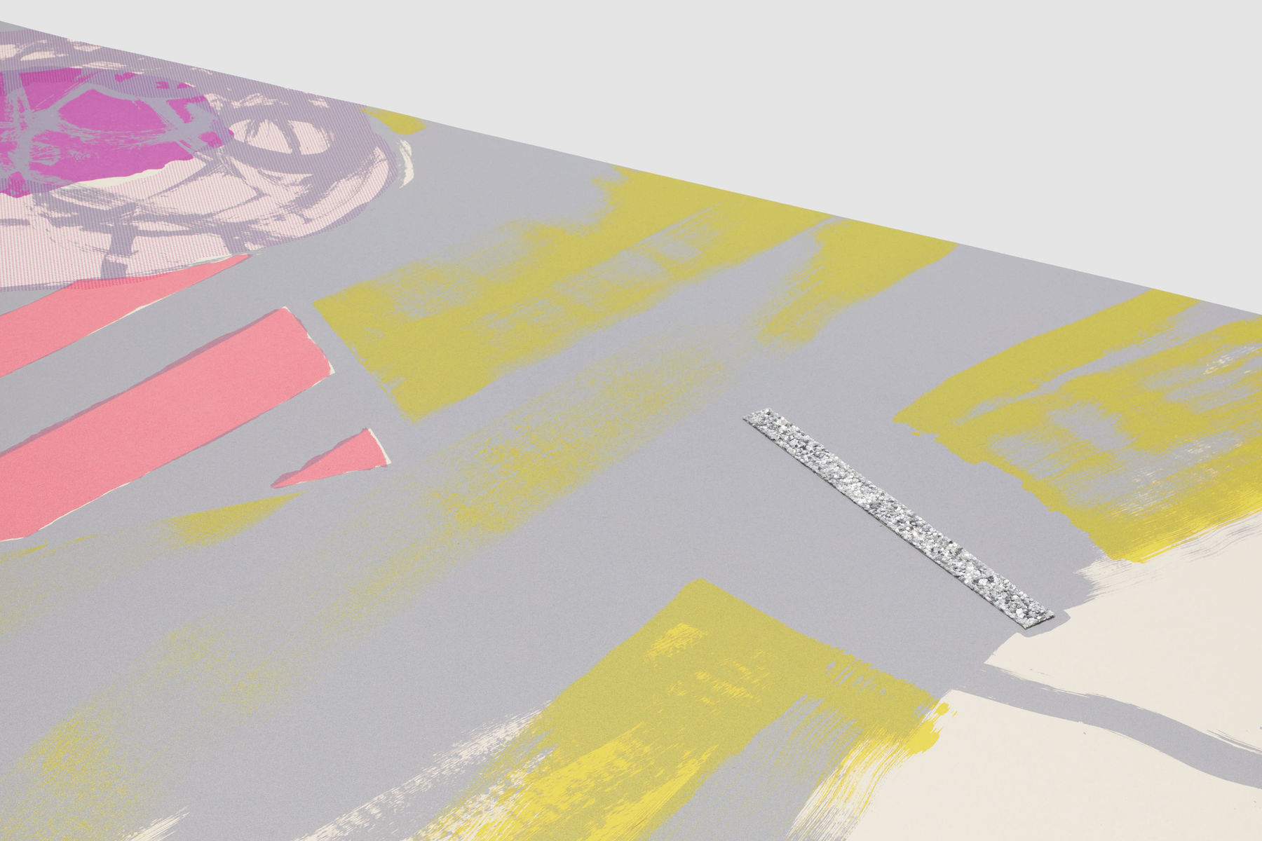 Ellen Berkenblit, Large Stripe Ribbon, 2021