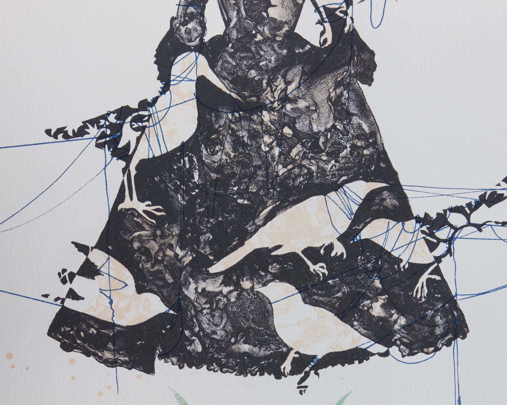 Nusra Qureshi, The Black Widow Watches On, 2016