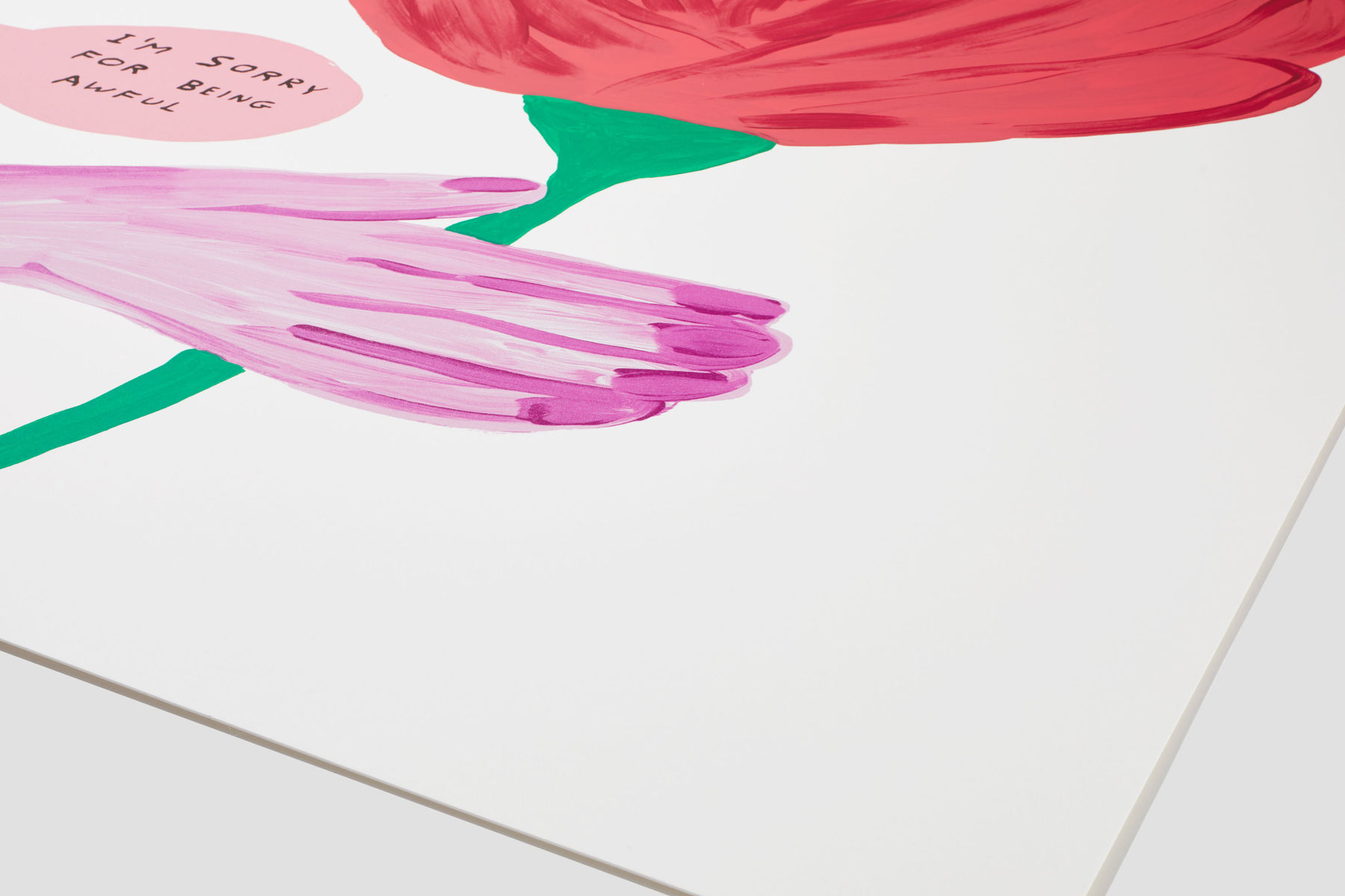 David Shrigley, I'm Sorry For Being Awful, 2018