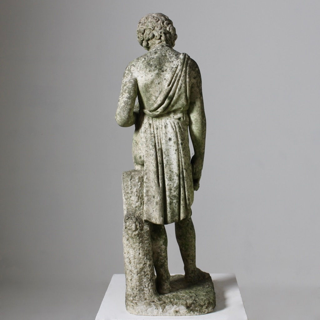 Early 19th Century Carved Marble Classical Figure ( sold )