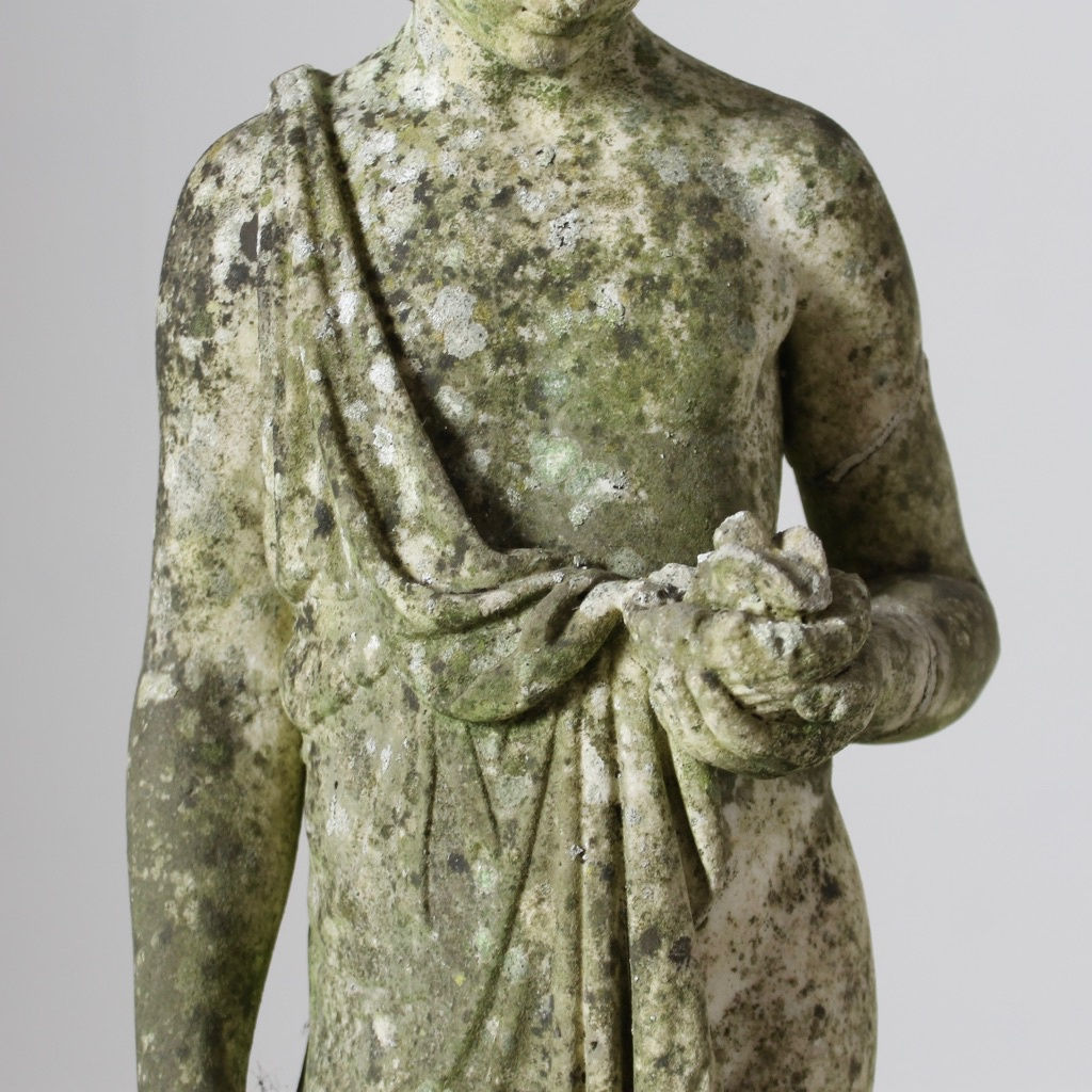 Early 19th Century Carved Marble Classical Figure ( sold )