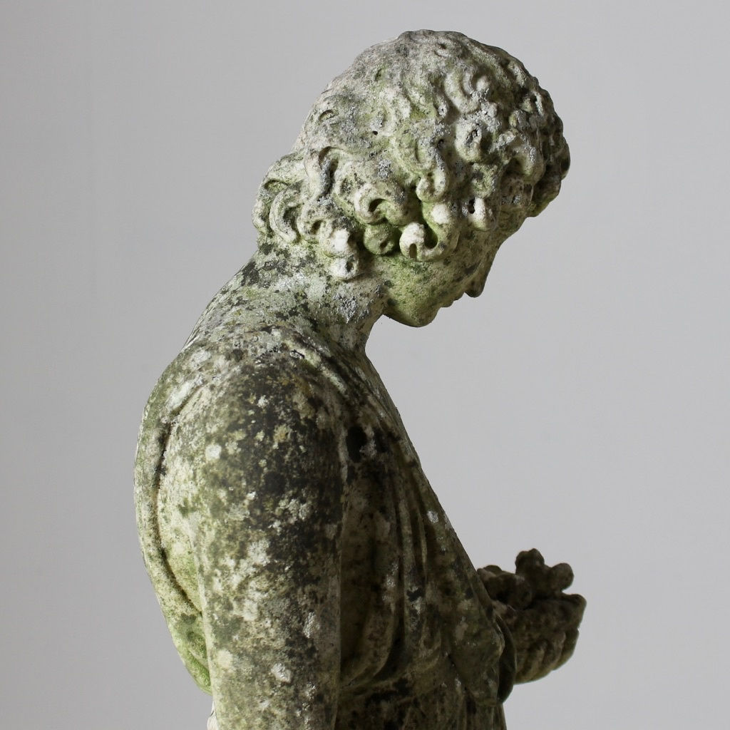 Early 19th Century Carved Marble Classical Figure ( sold )