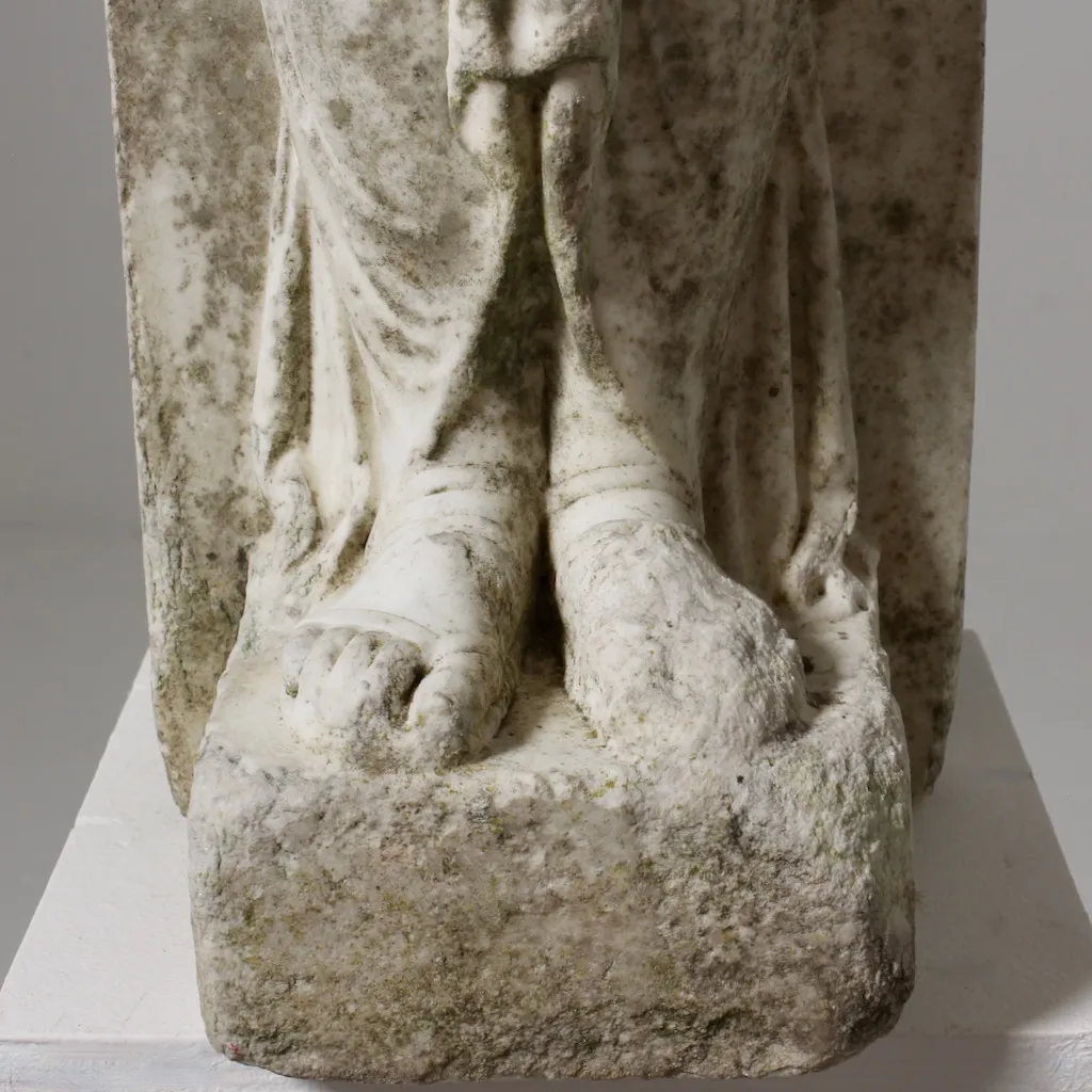 Fine Neoclassical Marble fireplace Jamb ( sold )