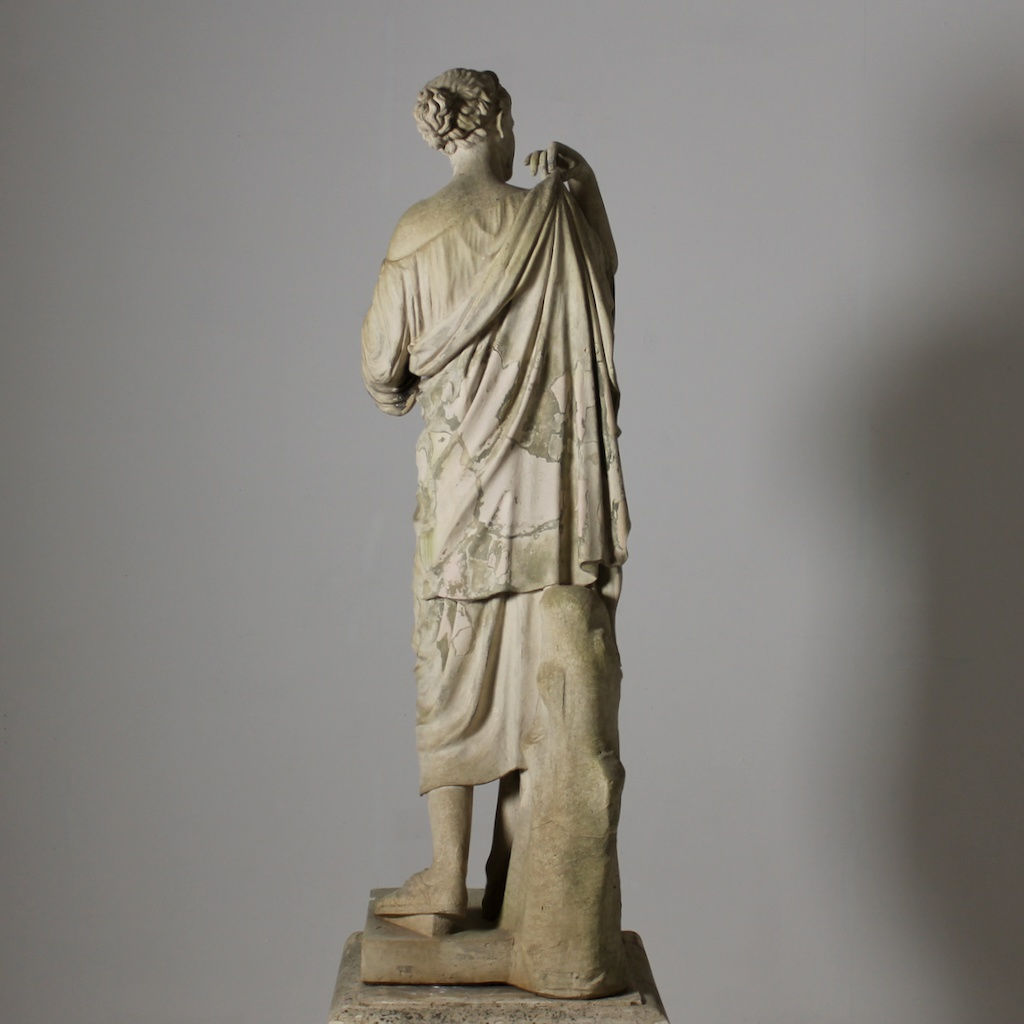 Early 19th Century Coade Stone Figure Of Diana Of Gabii