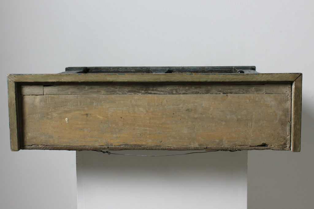 George I Painted Oak Mural Dole / Livery Cupboard ( sold )