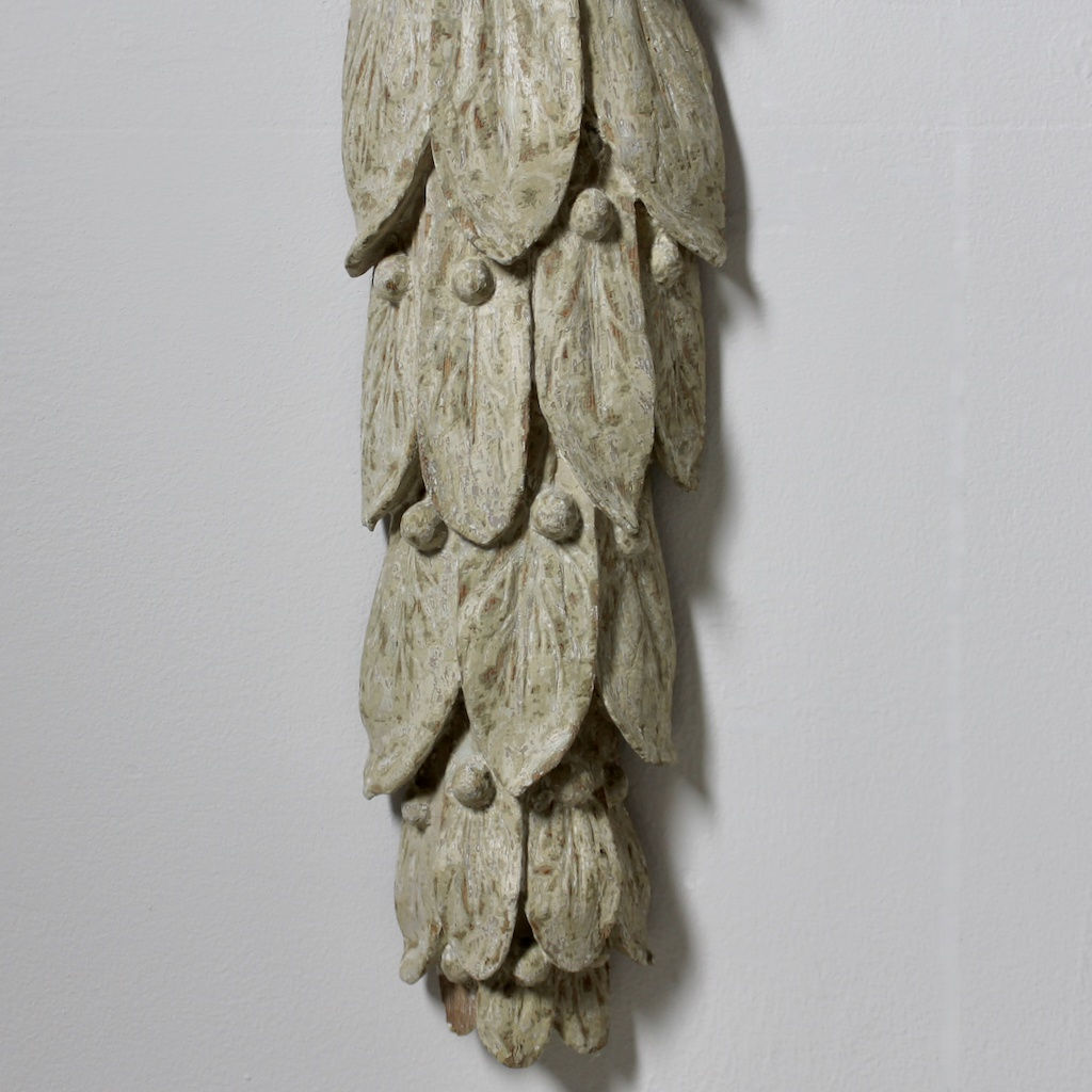 A Pair Of Early 18th Century Original Painted Overdoors From Weald Hall Essex