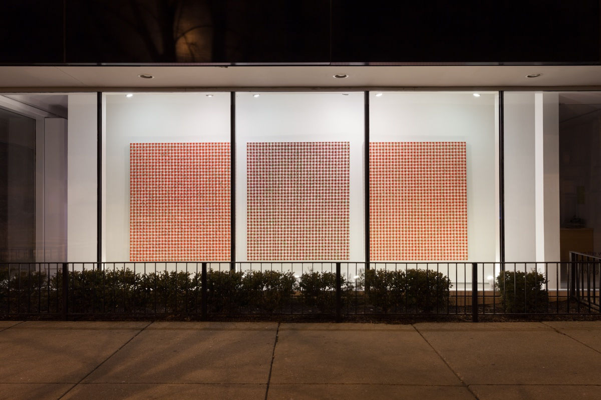 Michelle Grabner: Chicago Gingham at Monique Meloche Gallery, Chicago