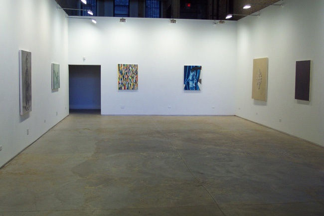 Joe Baldwin, New Paintings (2002) installtion views