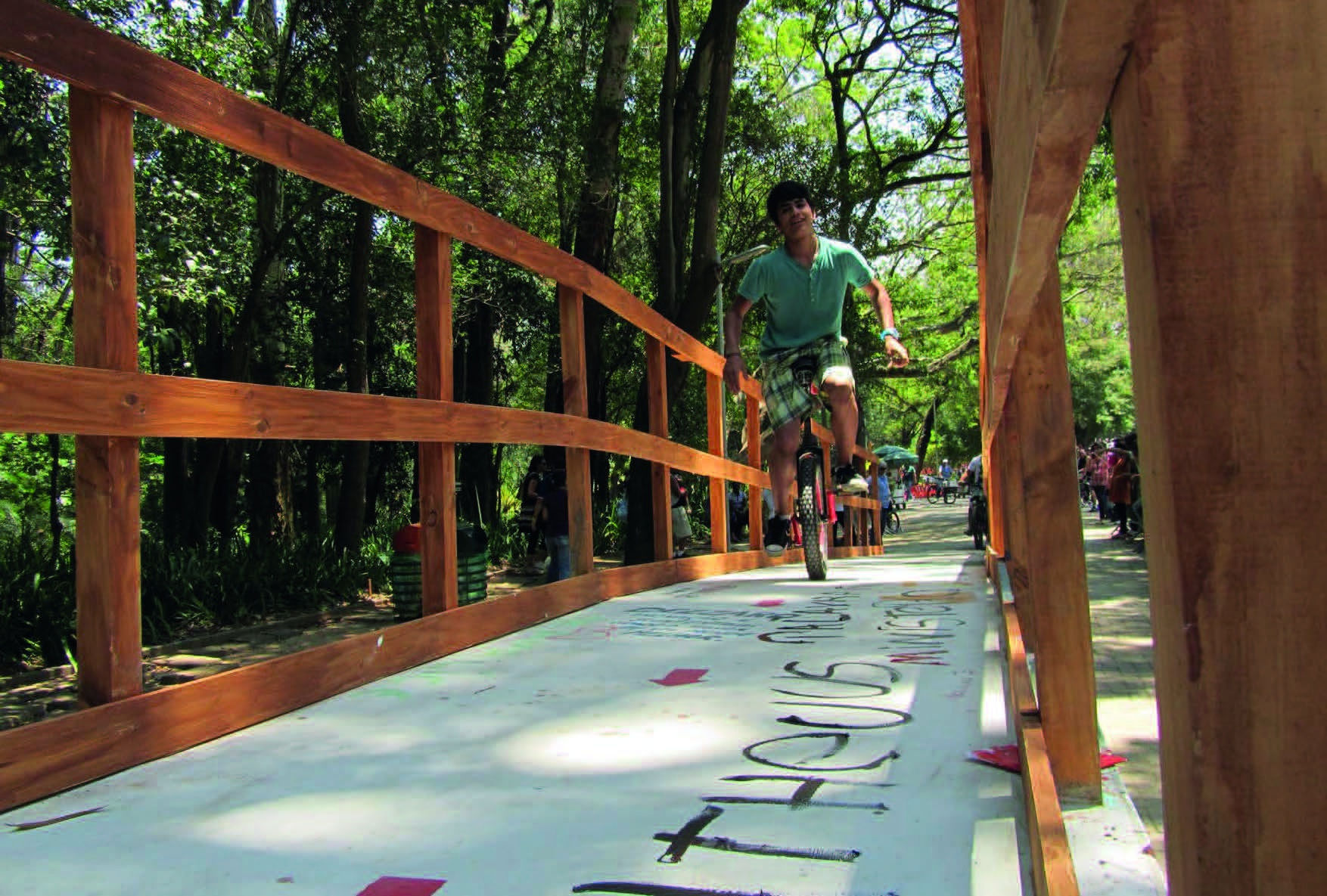 Trecho Experimental Móvel da Cicloviaérea | Parque Ibirapuera | São Paulo, 2011