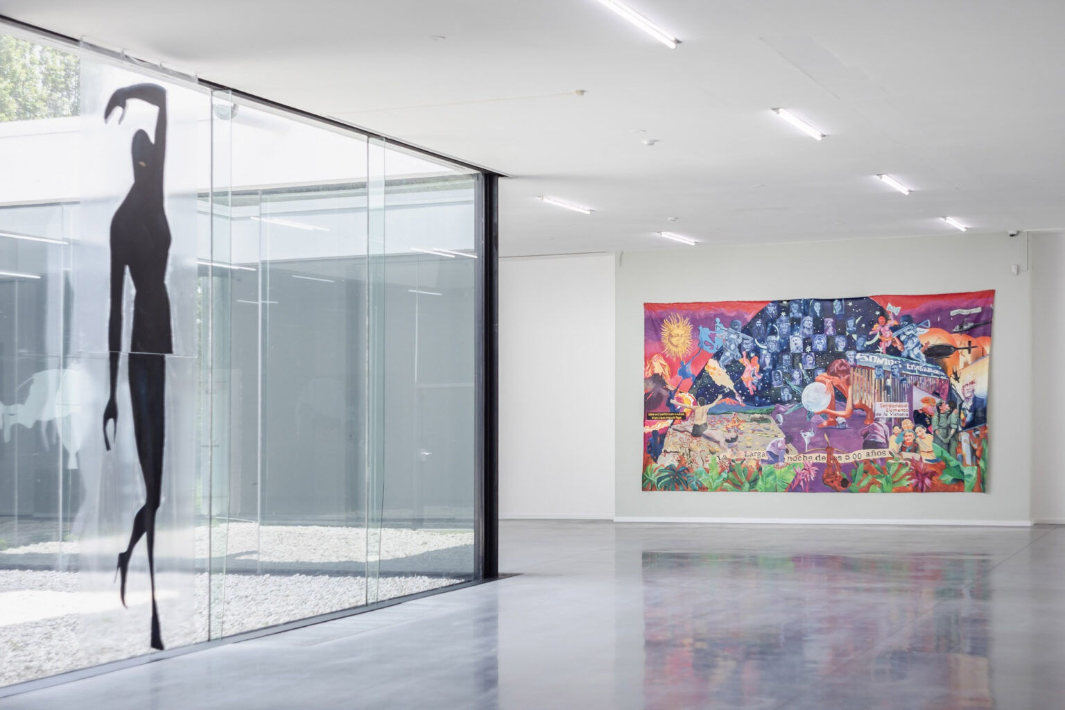 8th Biennial of Painting: The 't' is Silent | curated by Gabi Ngcobo and Oscar Murillo | Museum Dhondt-Dhaenens, Deurle, Belgium, 2022 © Rik Vannevel, courtesy Museum Dhondt-Dhaenens