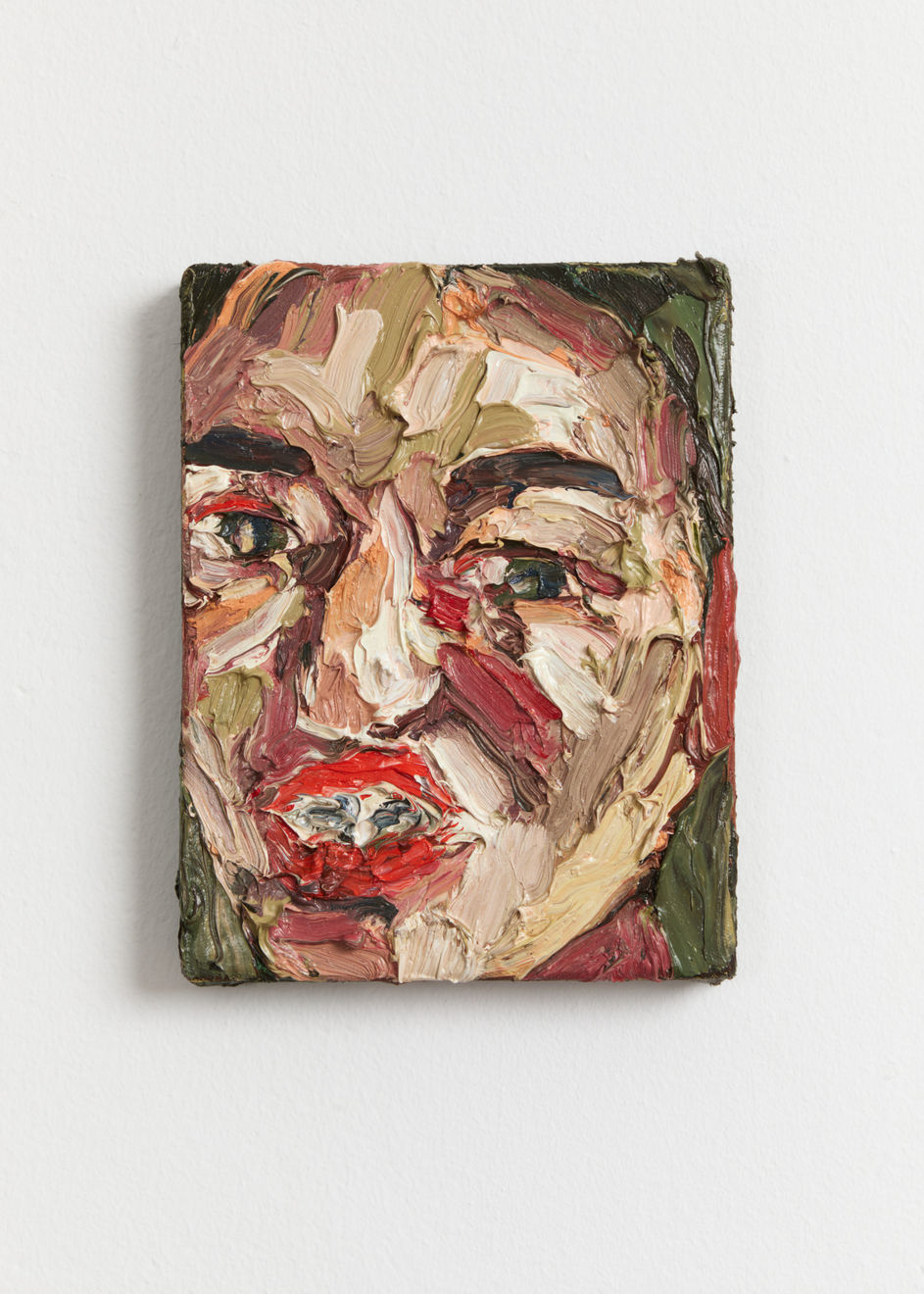 Erin Chaplin Mouth Soap Oil on Canvas 17 x 22cm $1,200.00