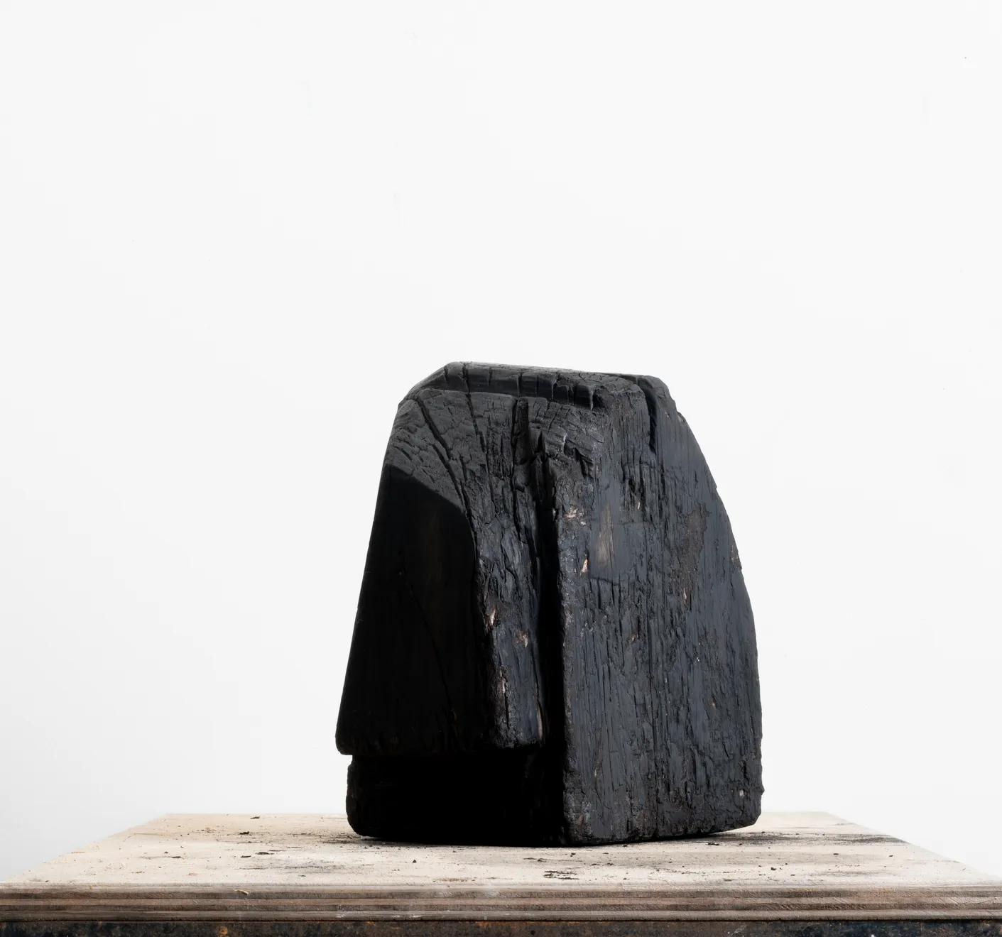 Greg Wood V11 Sculpture Form, Now Is Now Chard Elm Waxed 30 x 22 x 19cm $ 700.00