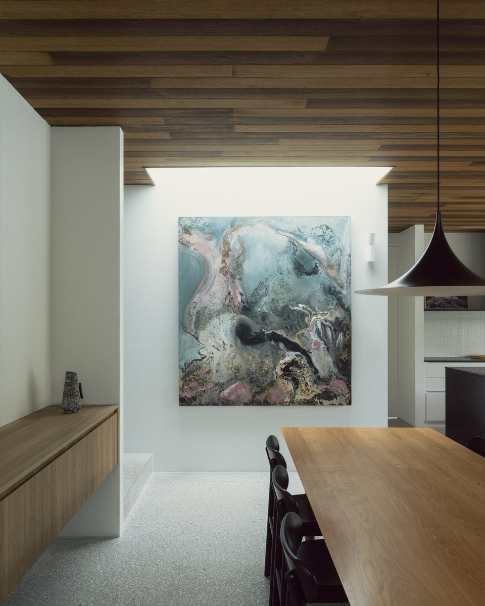 Eduardo Santos Hughesdale House by Eckersley Architects. Photographed by Kate Patterson.