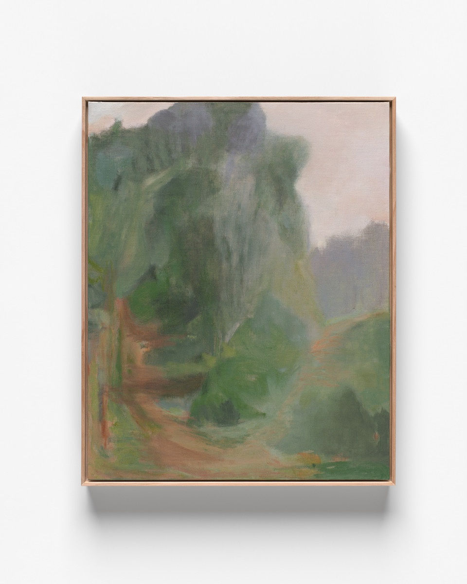 V31 Nature of Change Oil on Canvas Board Natural Oak Frame 41 x 51 cm AUD $3200 GBP &pound;1545 USD $2150 SOLD