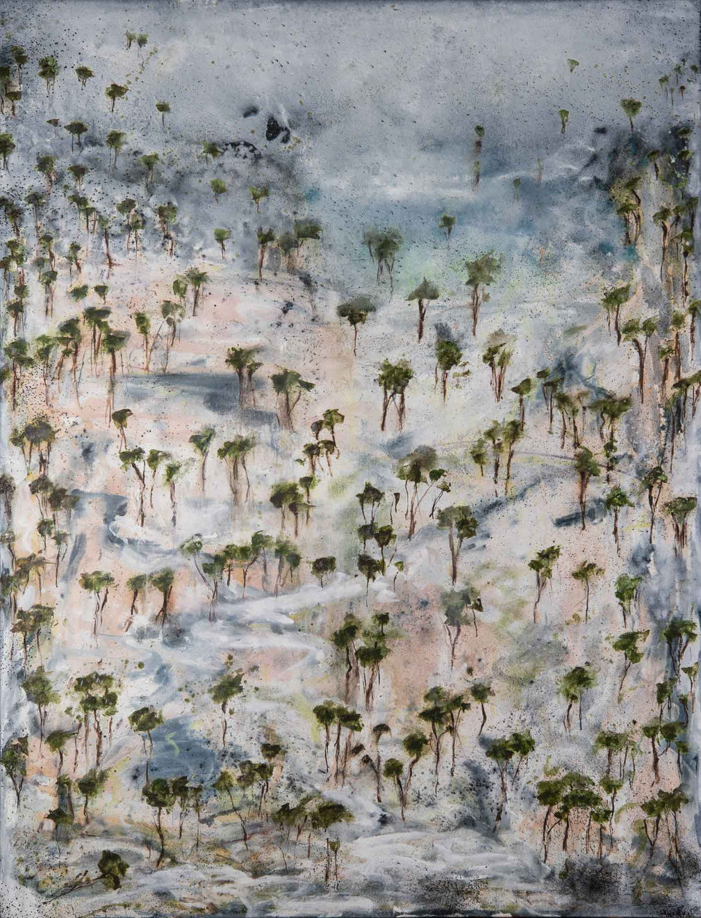 JULIA ROCHE SHAKE THE FROST Oil on Canvas 152 x 198cm $10,500 SOLD