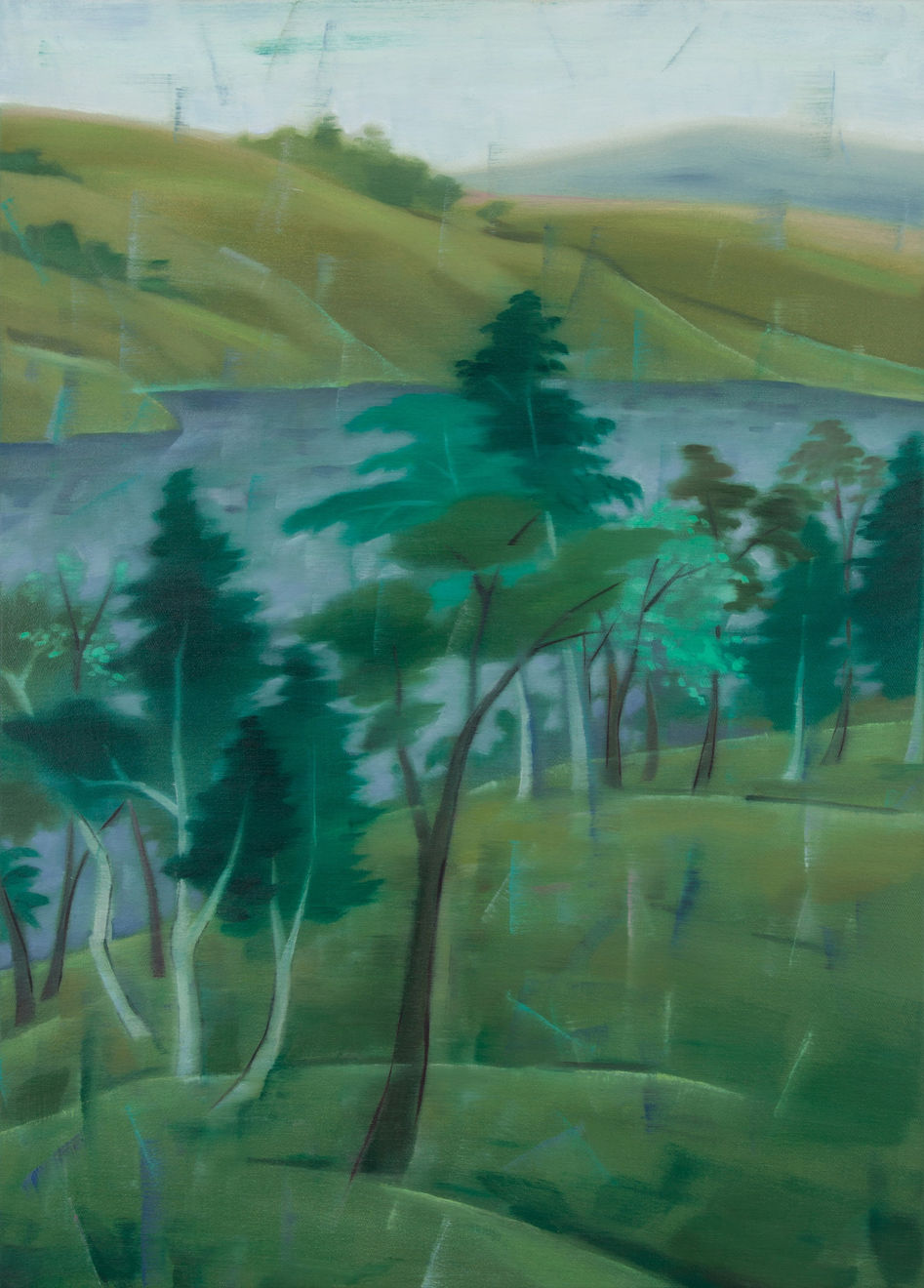 Dapeng Liu The Noblest Wood Oil on Canvas 66 x 92cm $ 7,800.00