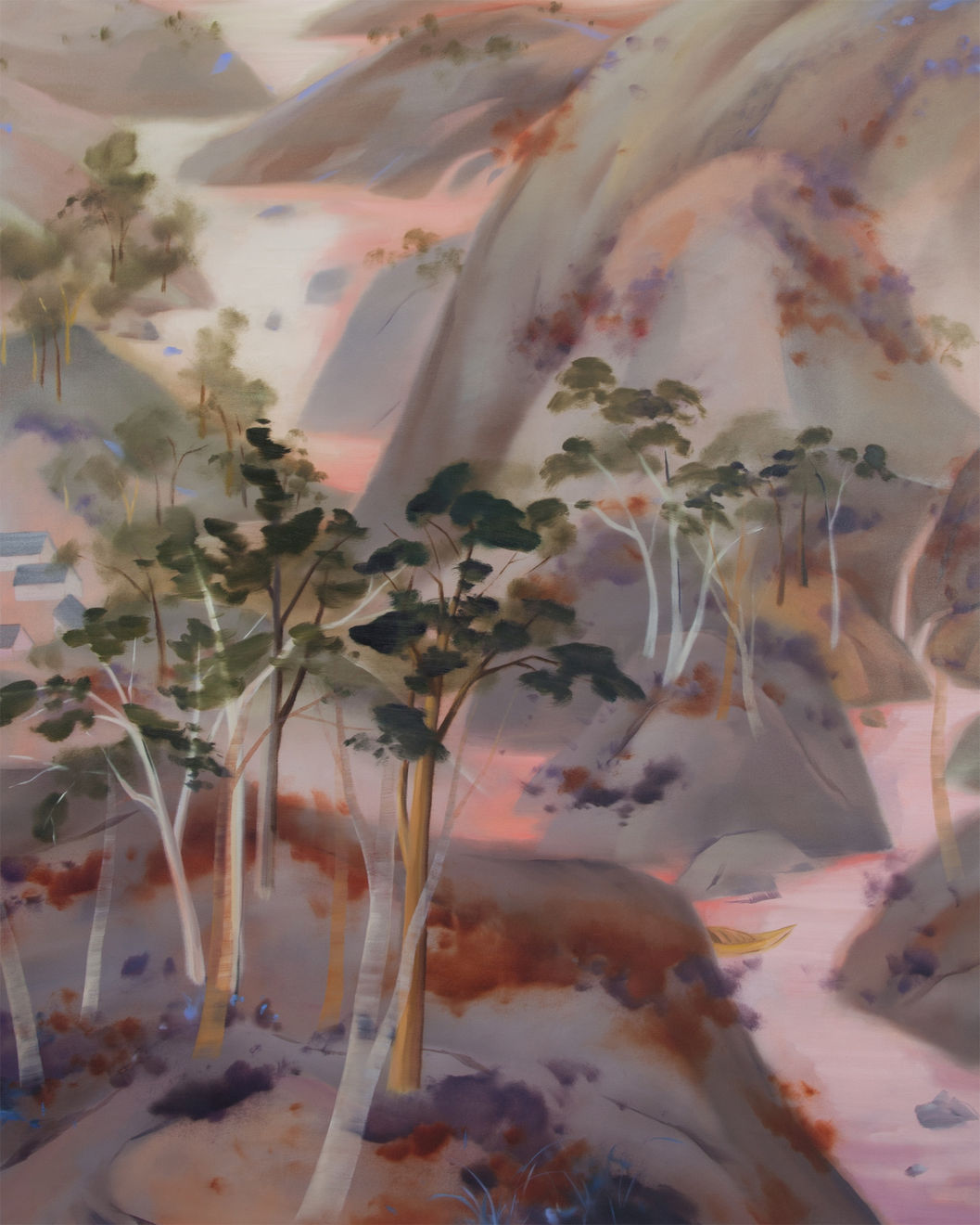 Dapeng Liu A Thousand Years Oil on Canvas 122 x 152cm SOLD