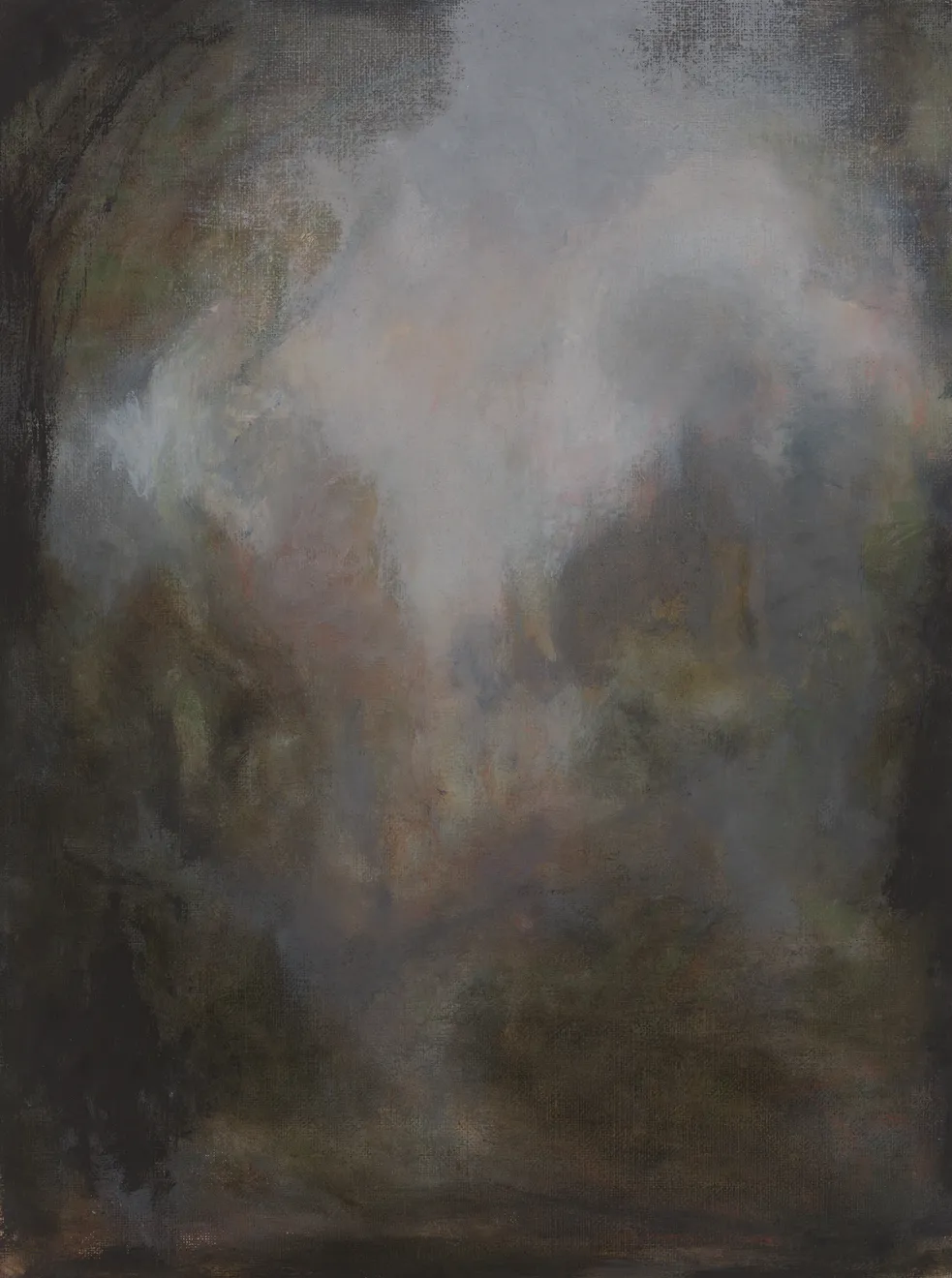 V04 Eternal Shift Oil on Canvas Board Original 41 x 31 cm Charcoal Frame $1800 &pound;900 SOLD