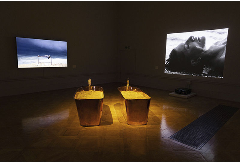 Marina Abramovic, vista da exposição 