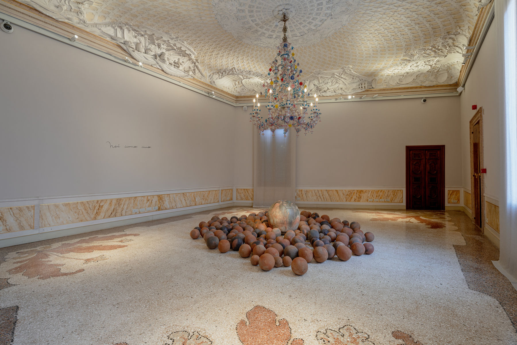 Bosco Sodi, vista da exposição 