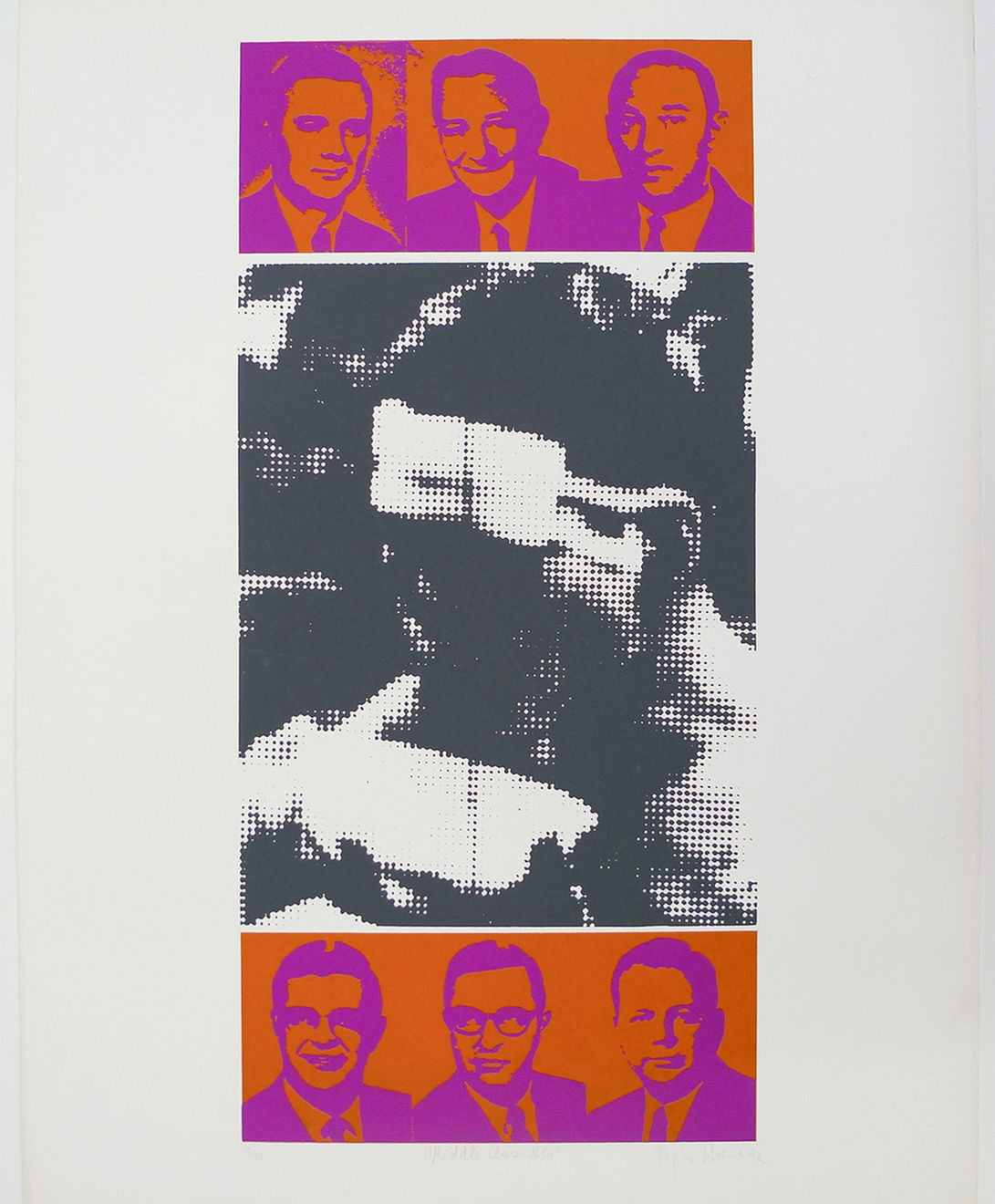 Regina Silveira, “Middle class & co.”, 1972