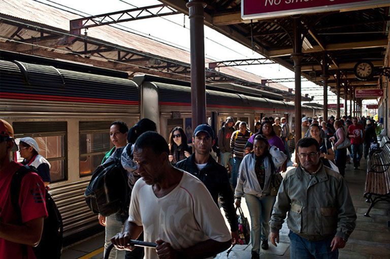 João Luiz Musa, “Estação de Trem, Jundiai, SP”, 2011