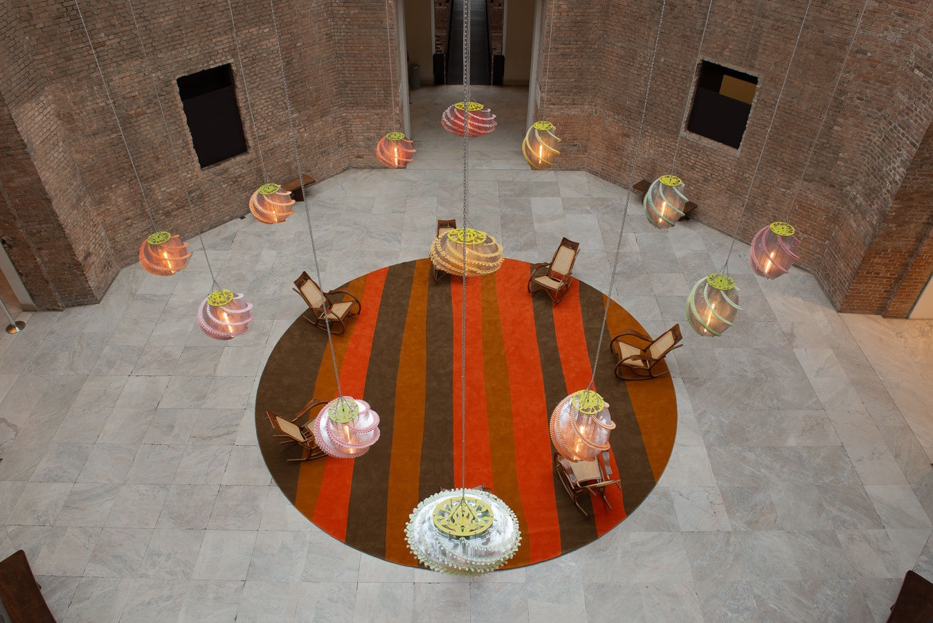 Jorge Pardo, exhibition view ¨Flamboyant¨, 2019