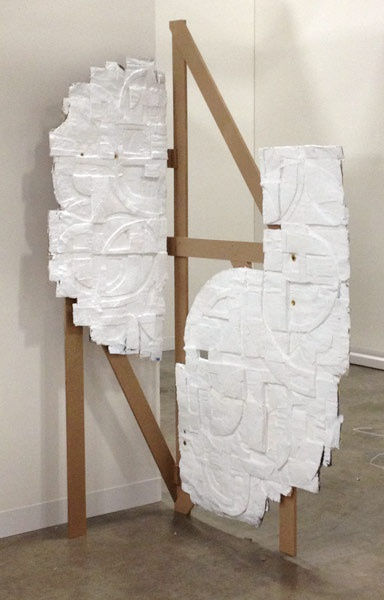 Tobias Putrih, ¨White City/Front Panel V-d¨, 2012