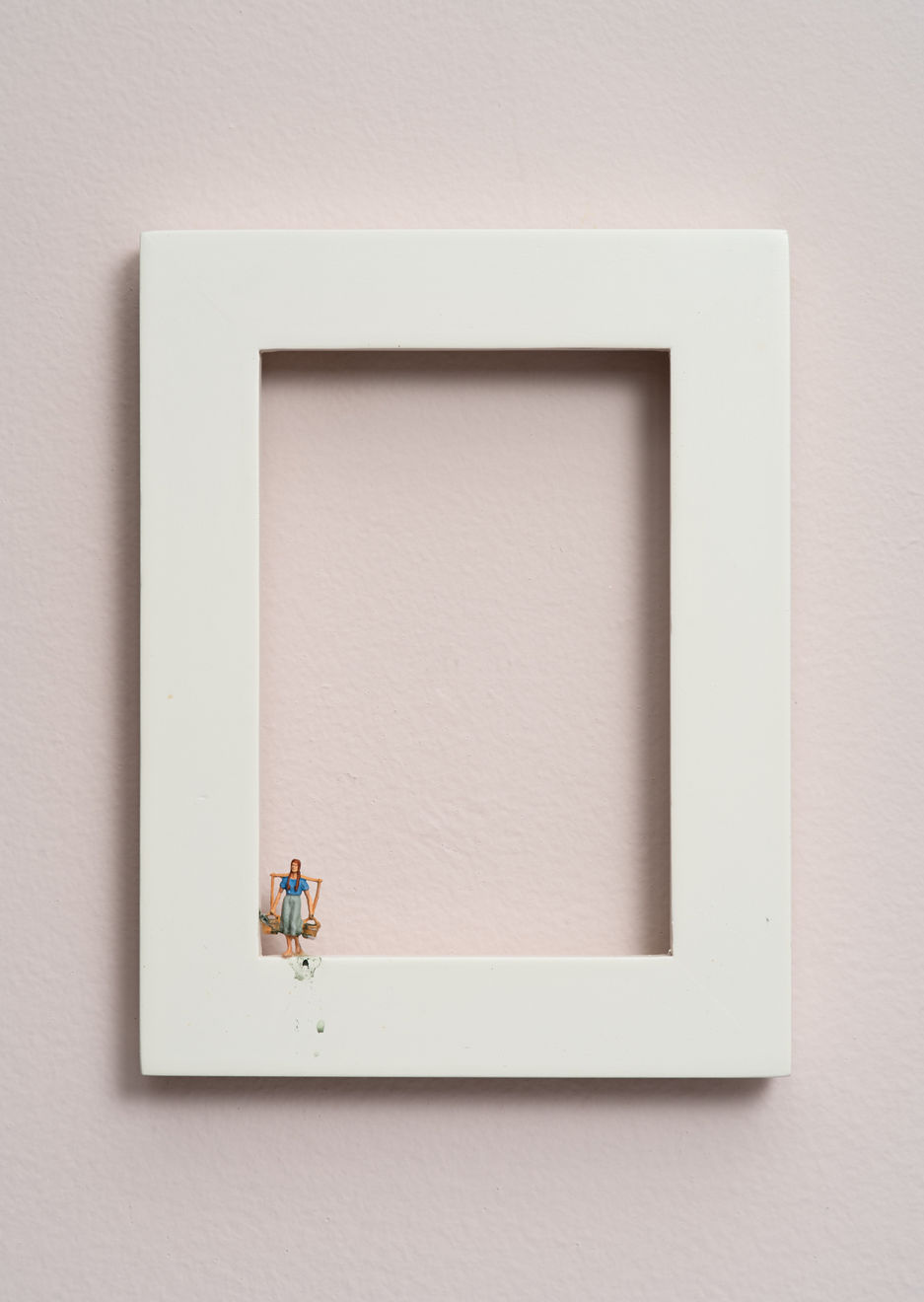 Liliana Porter, “The Spill (Girl with Blue Blouse)”, 2024