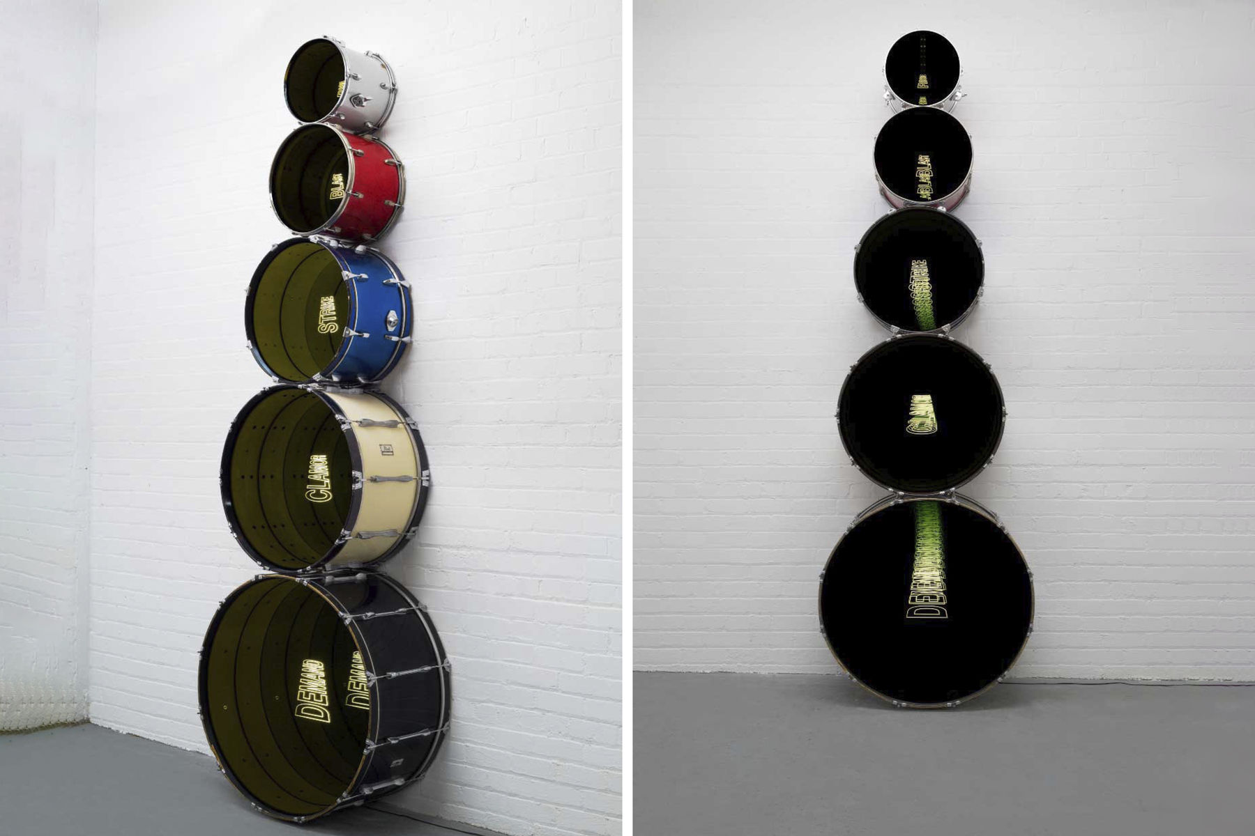 Iván Navarro, “Revolution V”, 2017