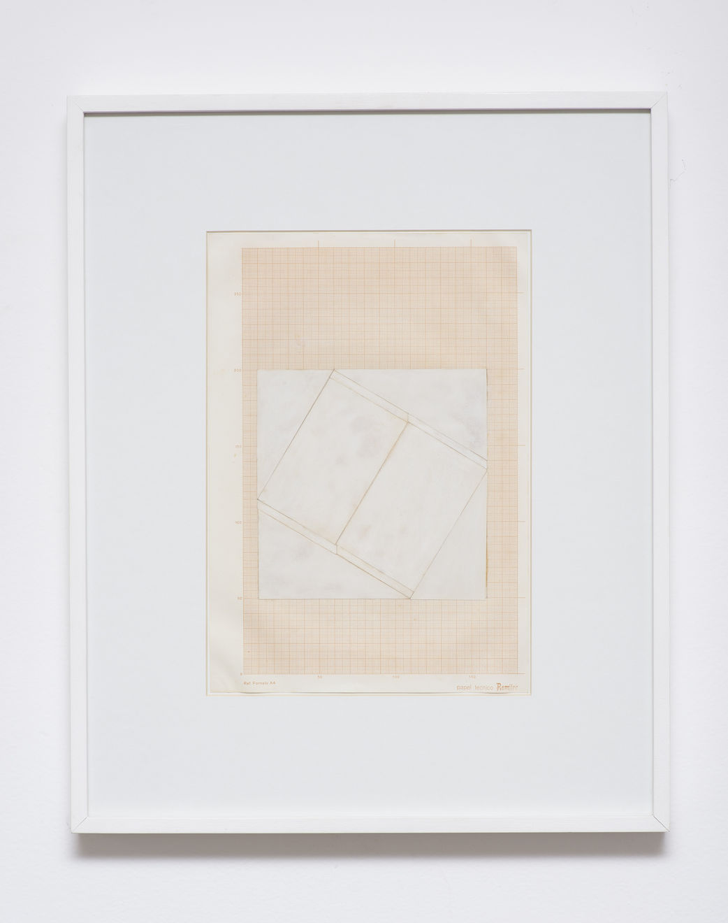 Geraldo de Barros, Sem título, estudo para quadro laminado de plástico, c.1980