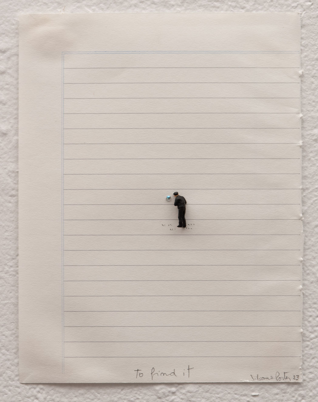 Liliana Porter, “To Find It”, 2023