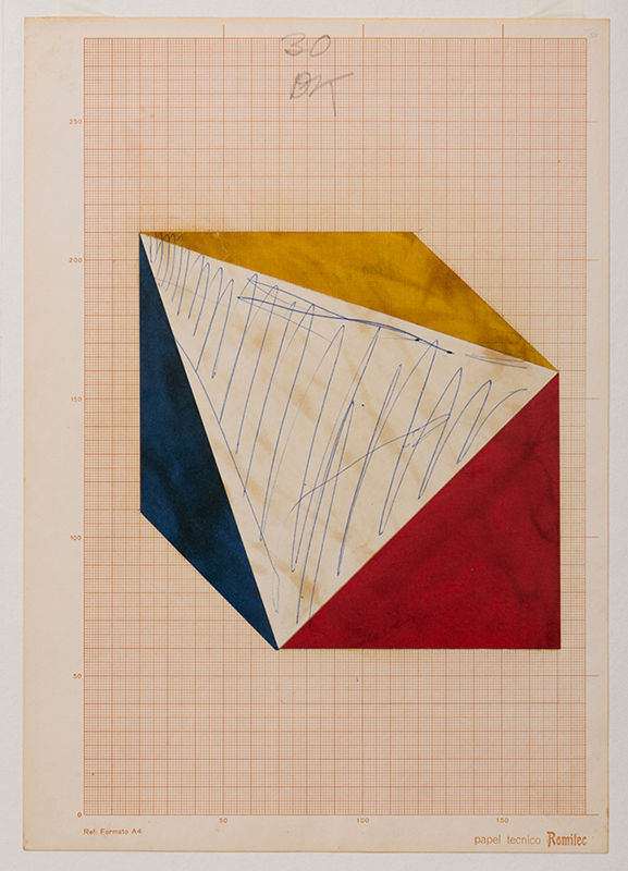 Geraldo de Barros, Sem título, Estudo, 1980