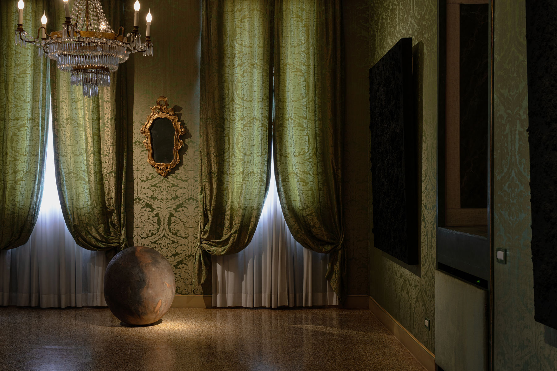 Bosco Sodi, vista da exposição 