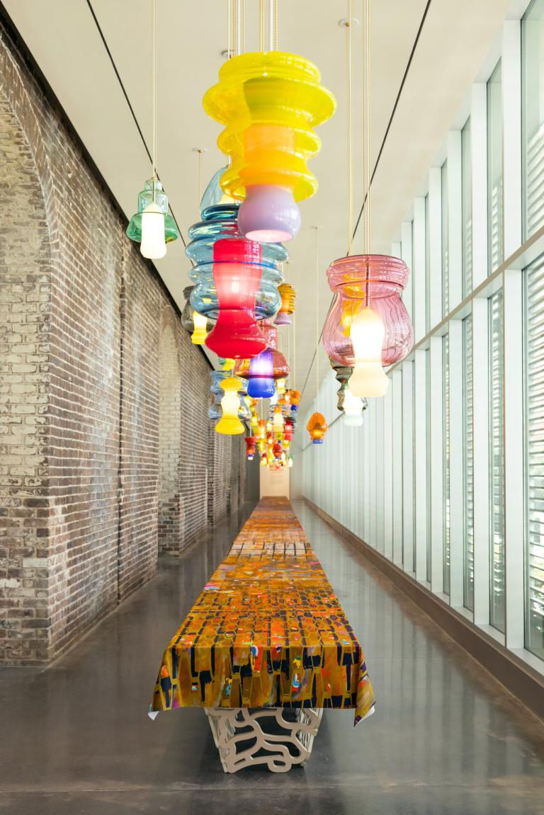 Jorge Pardo, exhibition view of ¨JP@SCAD¨, 2023