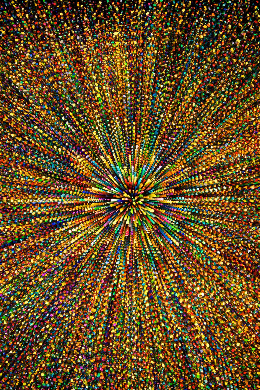 Iván Navarro, Quark V, 2022