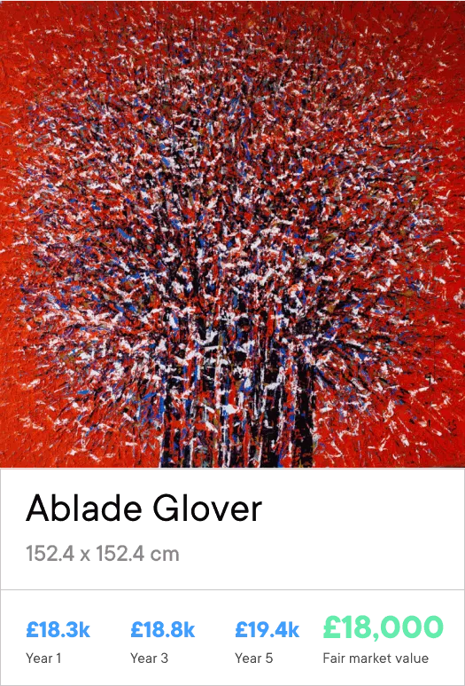 Ablade Glover, Red Forest, 2015