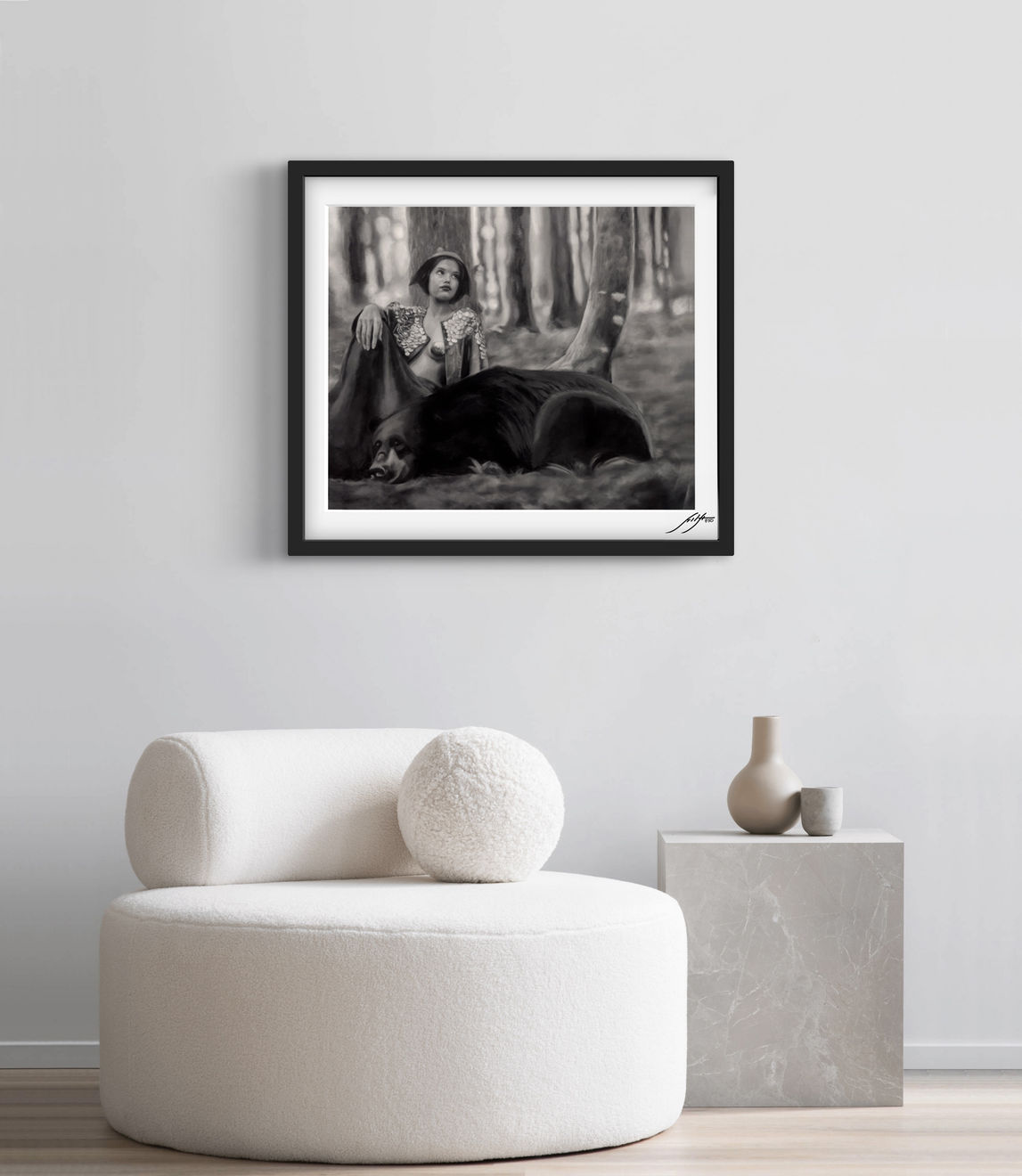 'Safe and Sound' Limited Edition Print. Large, 2024