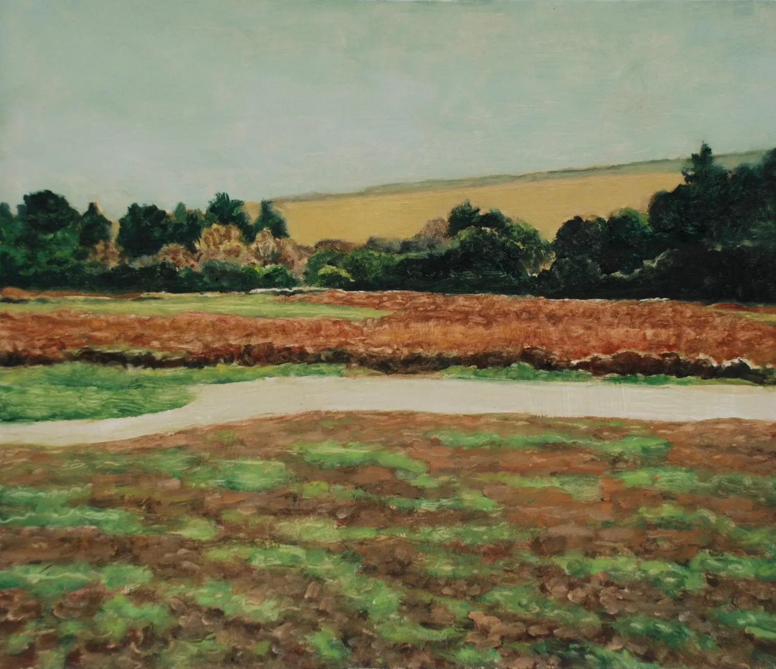 Towards the Copse, study 1 , 2020