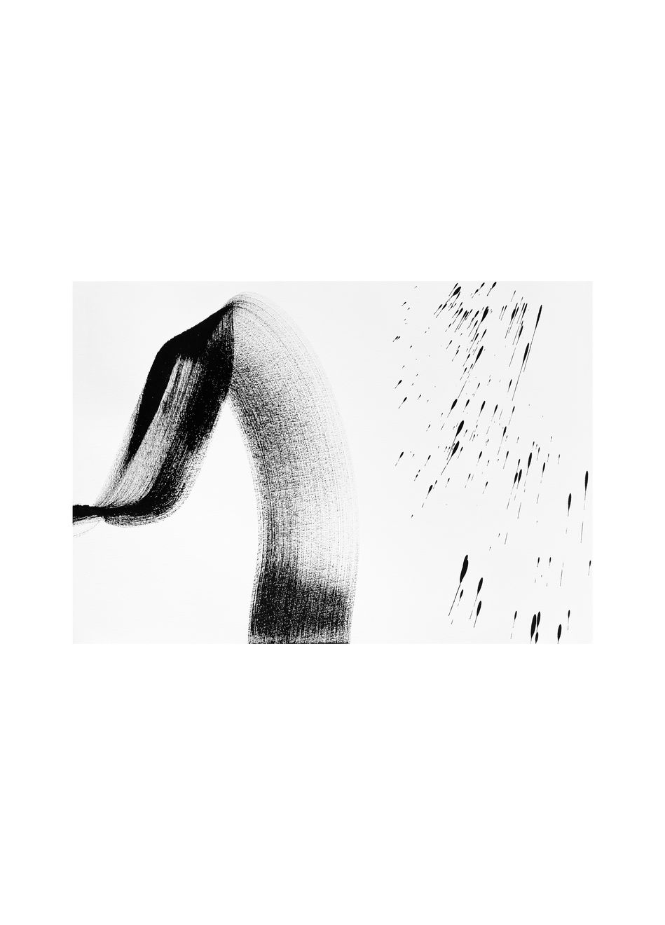 William-Josh Beck, Spring rain in Nishiaizu #5, 2024