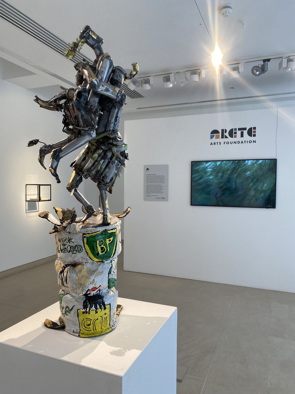 'Afroprophetic; Art transforming minds and nature' exhibition at Christie's, London, 2023