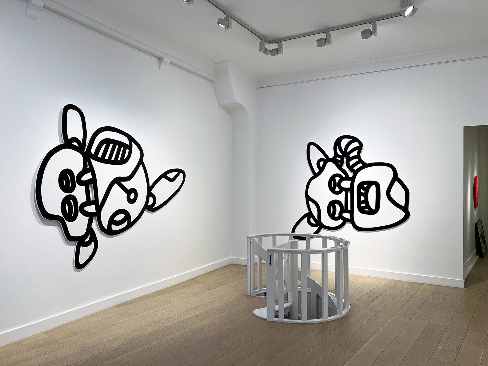 Mehdi Cibille aka LeMoDuLeDeZeeR, Matière noire, 2023, Le Feuvre Roze