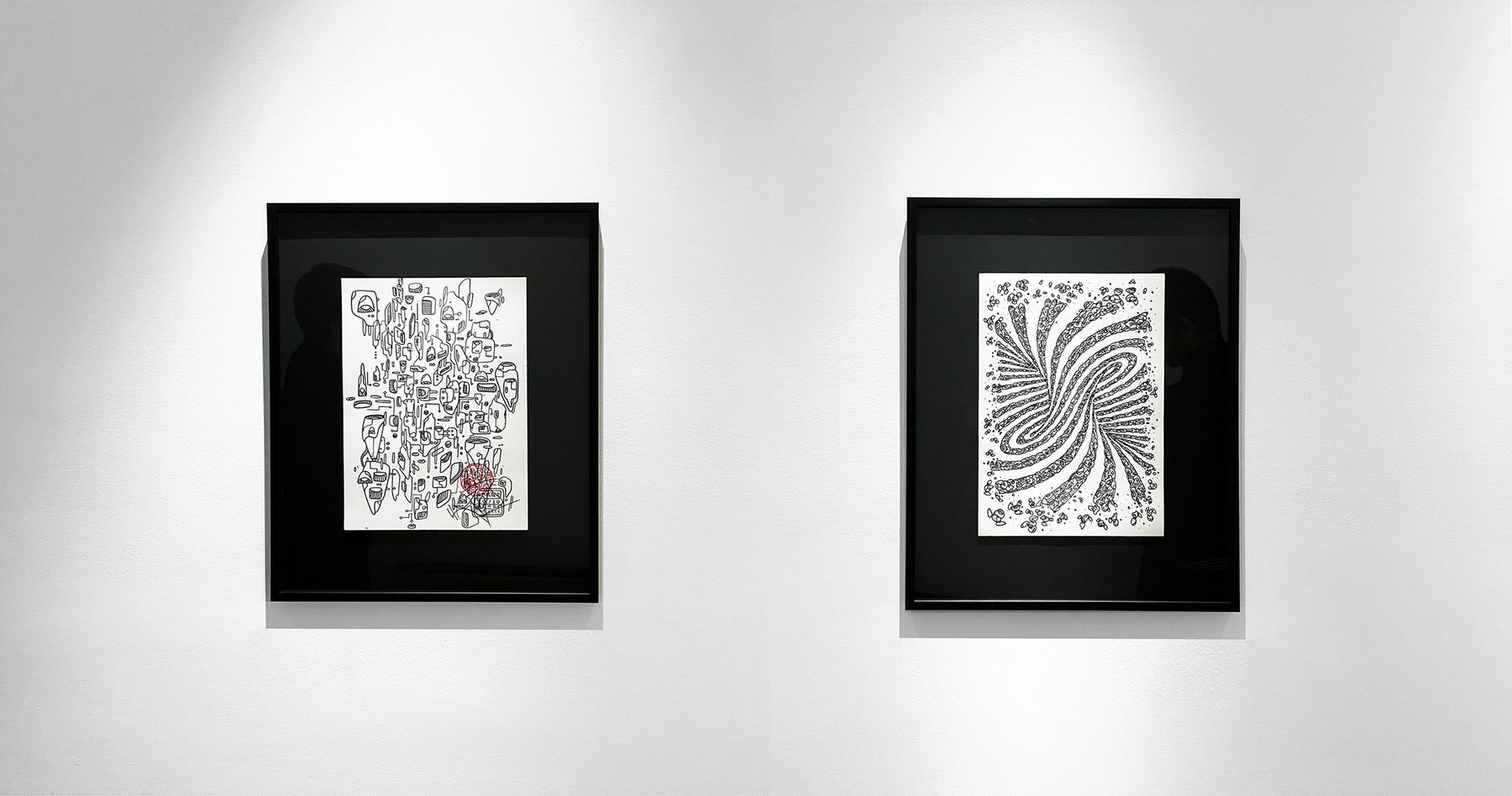 Mehdi Cibille aka LeMoDuLeDeZeeR, Matière noire, 2023, Le Feuvre Roze