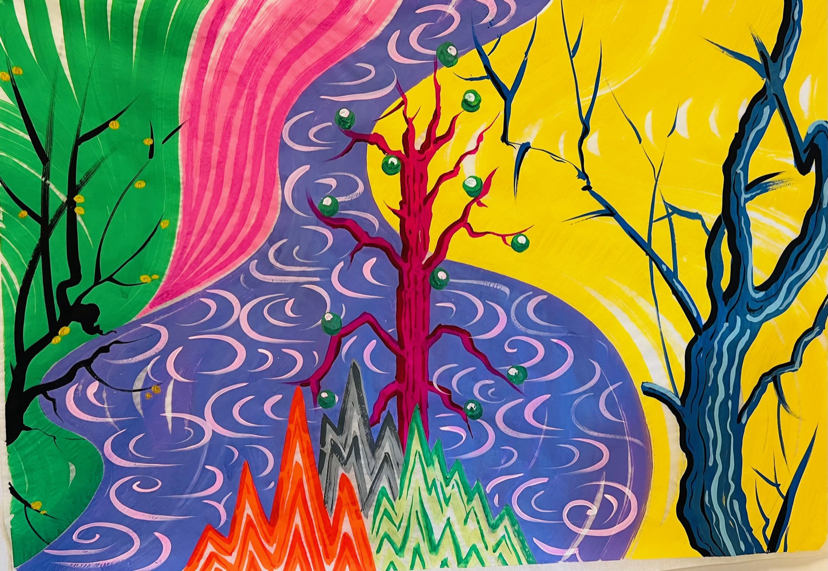 Kazumi Yoshida, Paysage Kyoto, 2023