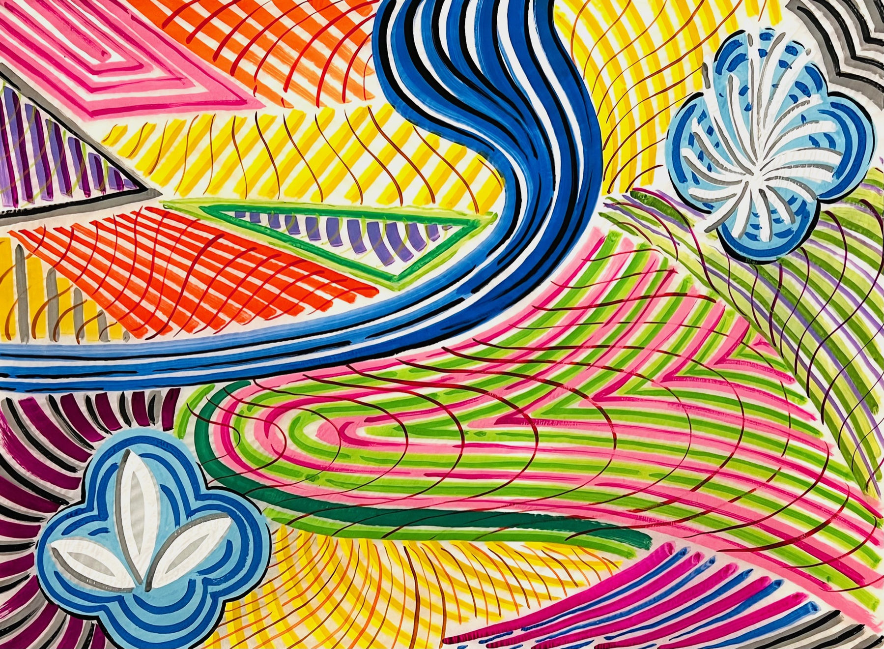 Kazumi Yoshida, Paysage Aix en Provence, 2023