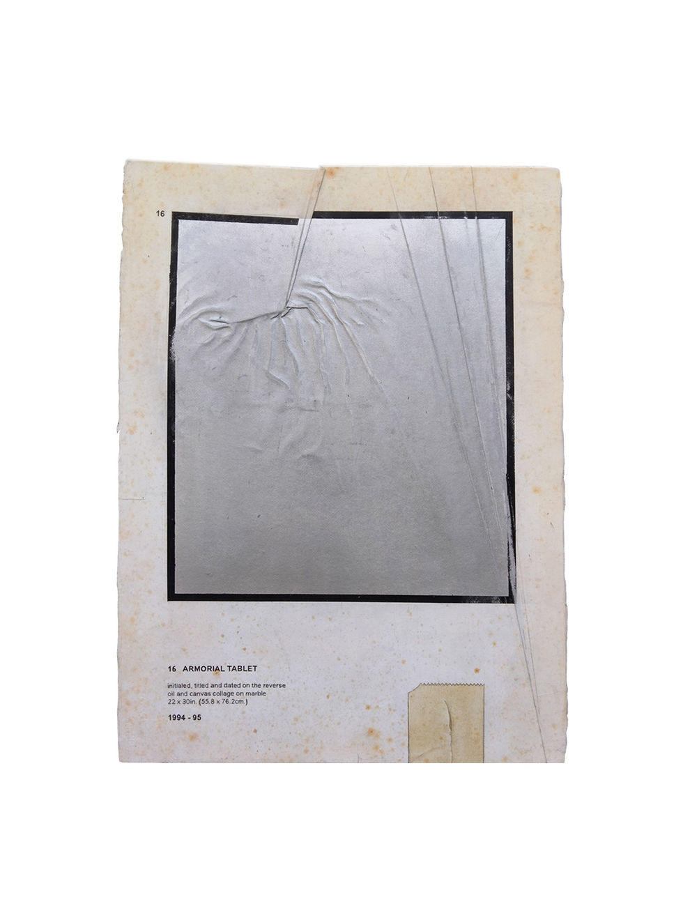 Ryan Brown Armorial Tablet, 2023