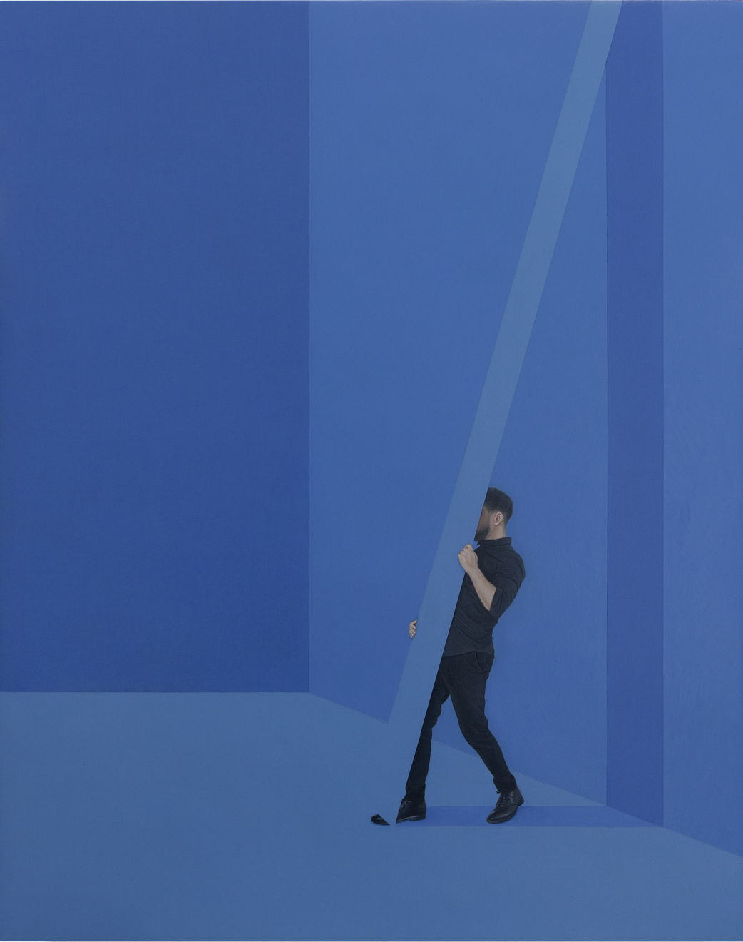 Hugo Lugo Study for a disappearance (or the definition of a doubt II), 2023