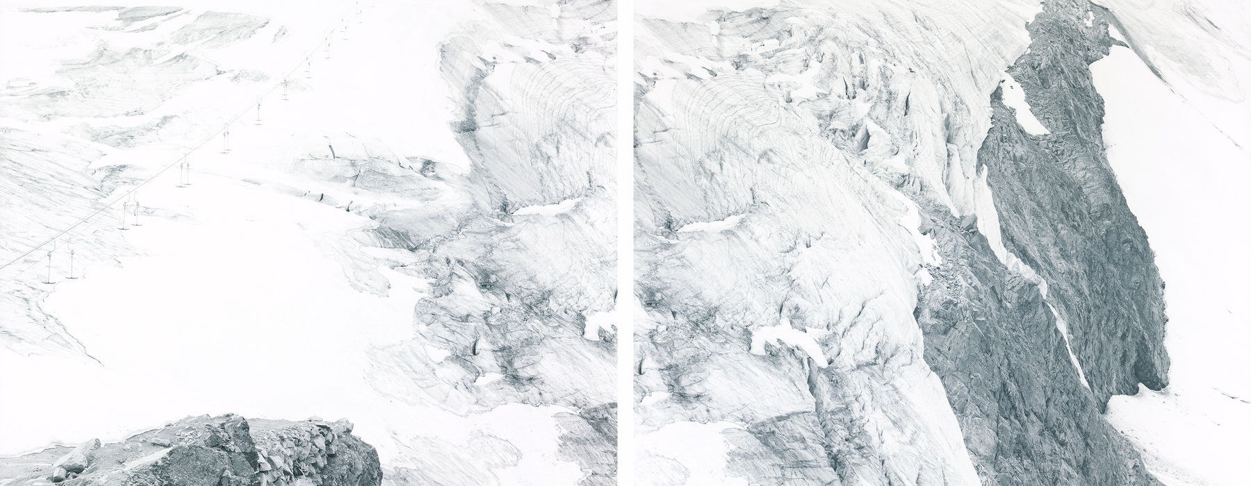 Walter Niedermayr, Rettenbachgletscher 02/2000, 2000