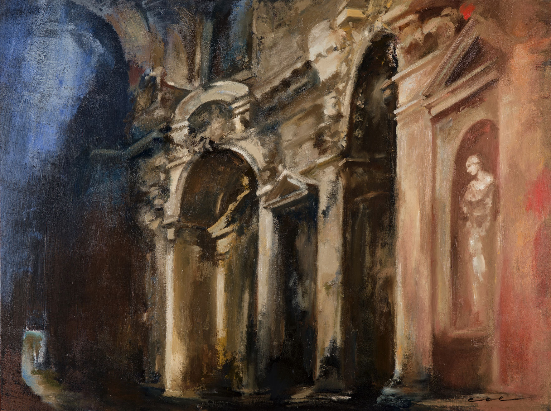 Margaret Coe, Interior Rome, 2016