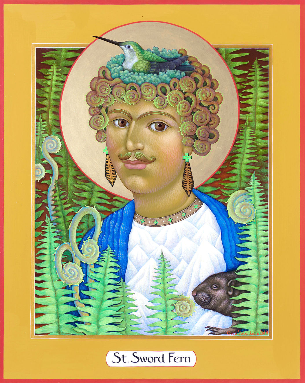 OLGA VOLCHKOVA, Saint Sword Fern - Print available